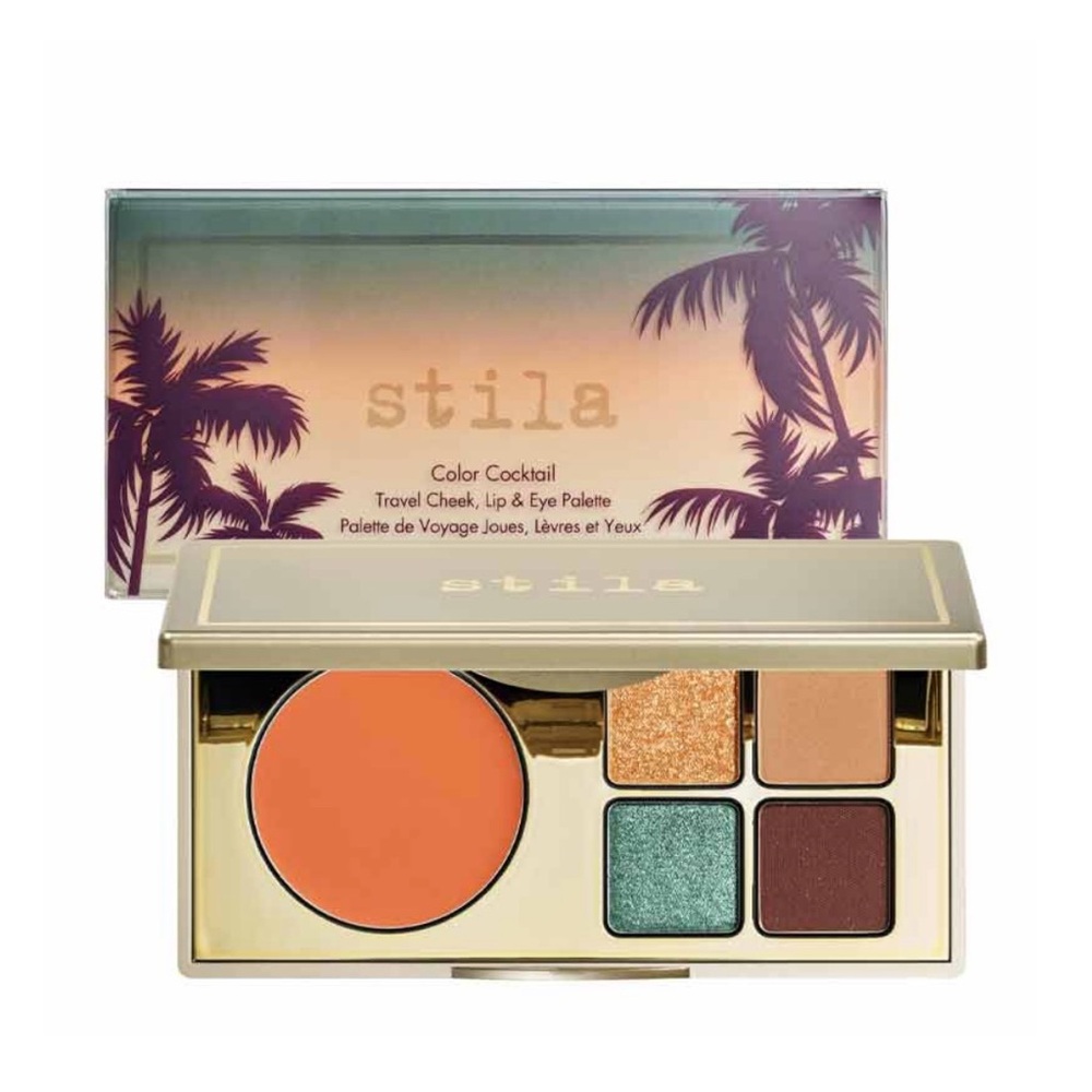 Stila Color Cocktail Travel Cheek, Lip & Eye Palette - tequila sunrise